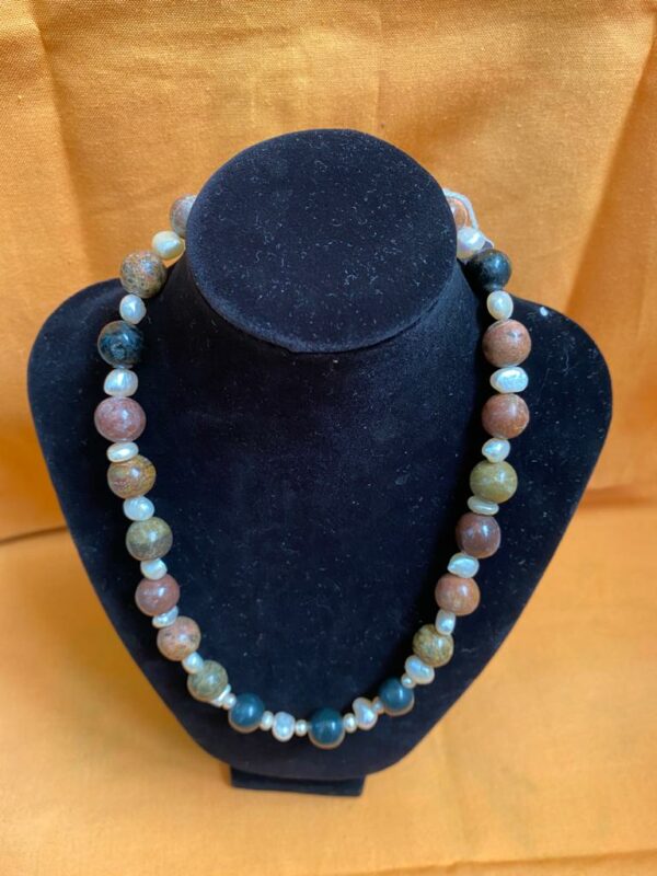 COLLIER JASPE
